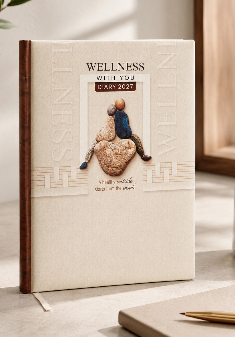 V-971 Wellness With You Theme Diary